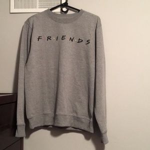 NWOT FRIENDS Gray Crew Neck. Size: S